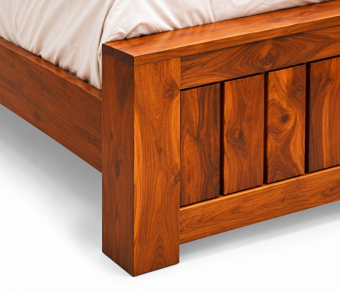 Image 6 for CO 2029 Queen Size 60x78 Without Storage Solid Mahagani (BTM)
