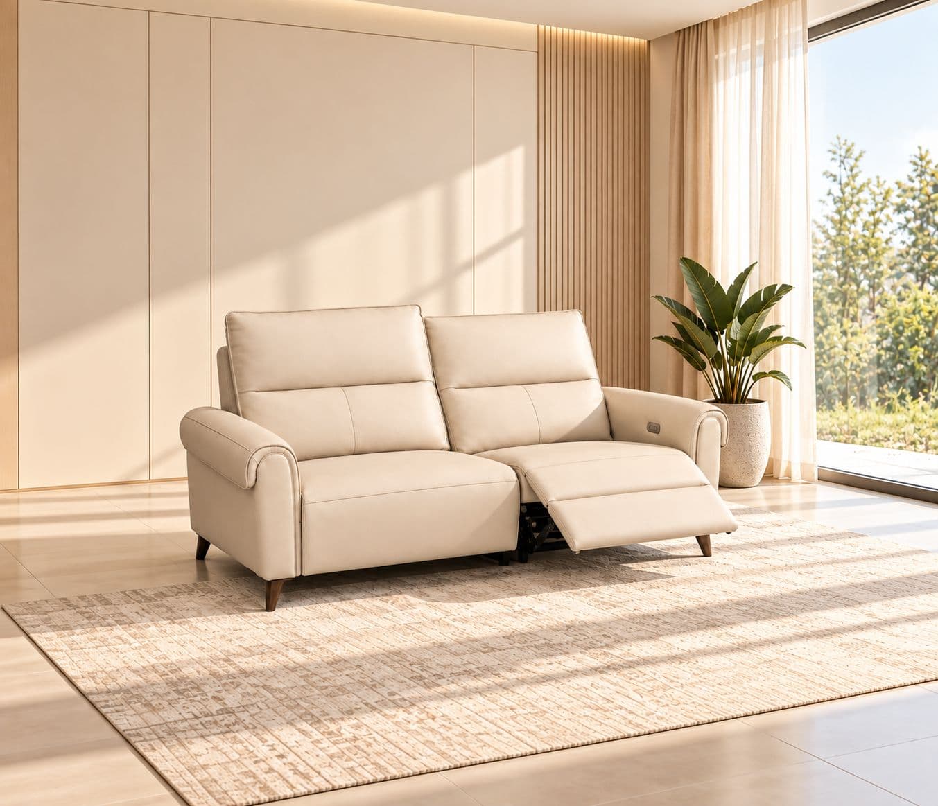 6695 3 Imported Electrical Recliner Seater