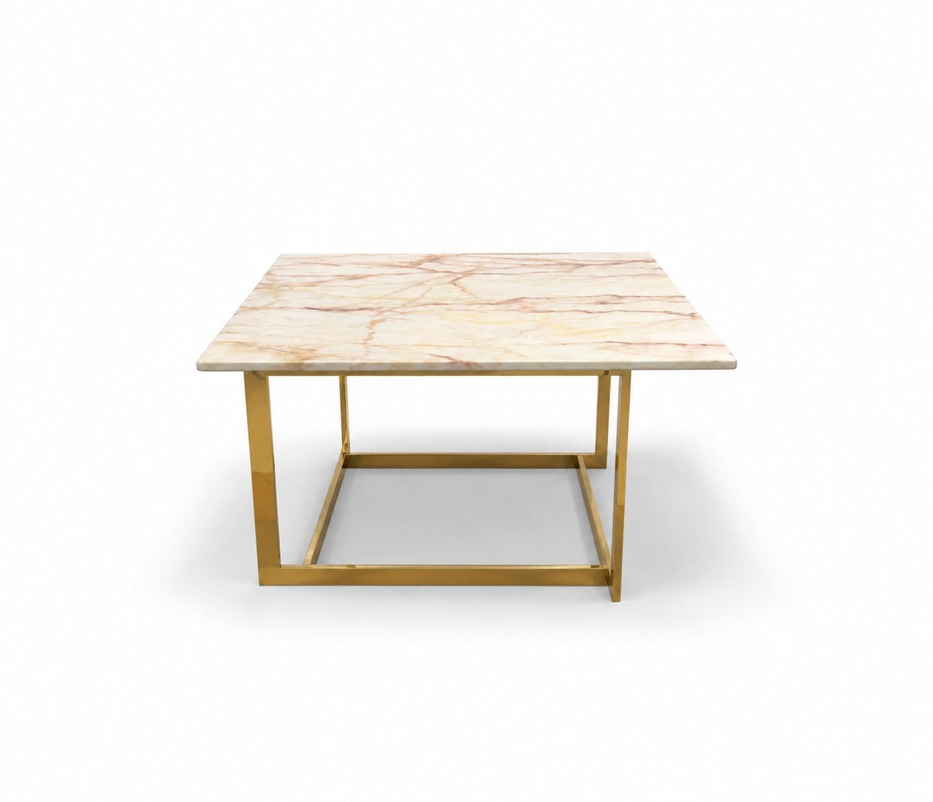 Image 3 for PE1 CT 11 Natural Center Table With Marble With PVD Base (BTM)