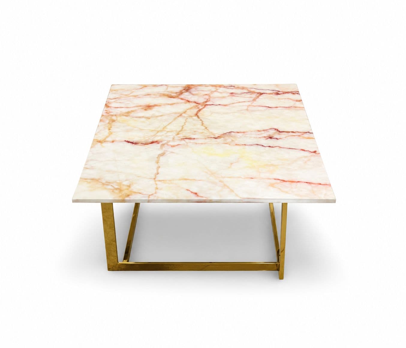 Image 5 for PE1 CT 11 Natural Center Table With Marble With PVD Base (BTM)