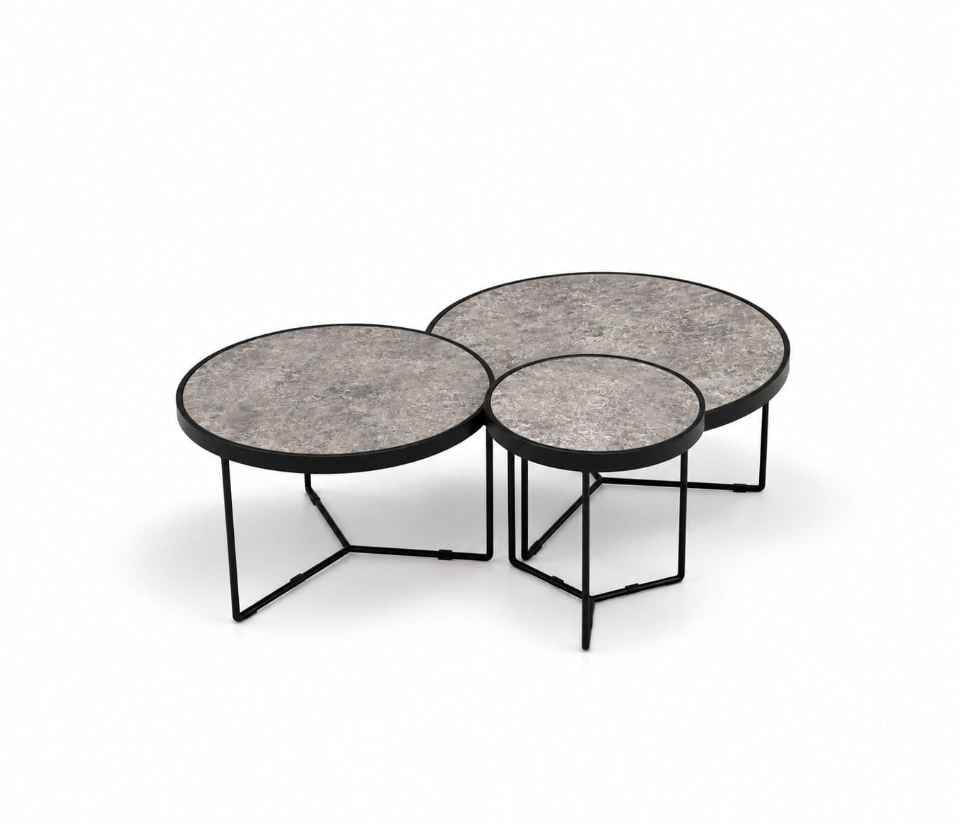 Image 3 for CT 83 Center Table 3 Sets With Metal Base (BTM OTD)