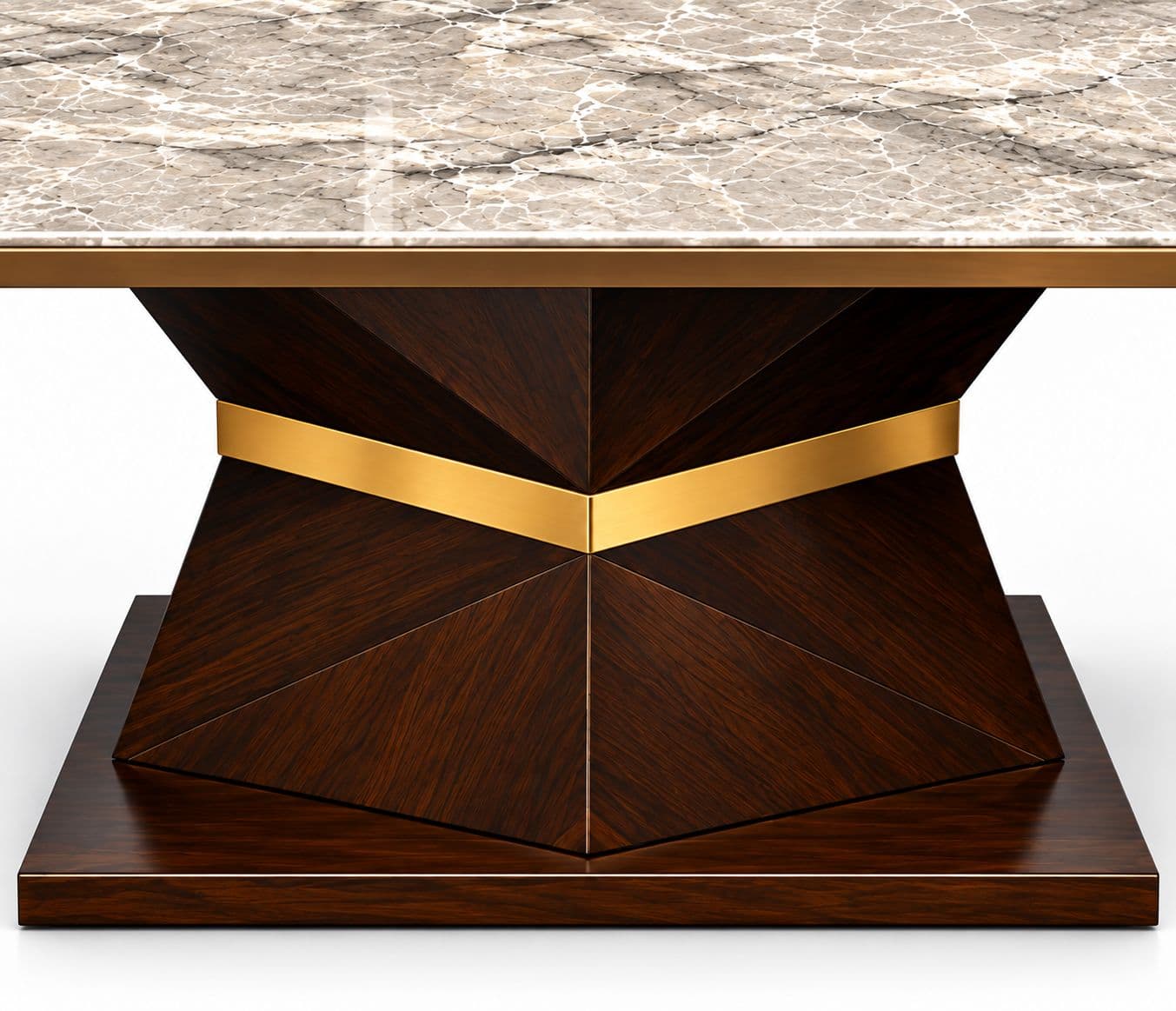 Image 5 for Dimond With Tile Center Table Marble Top (BTM OTD)