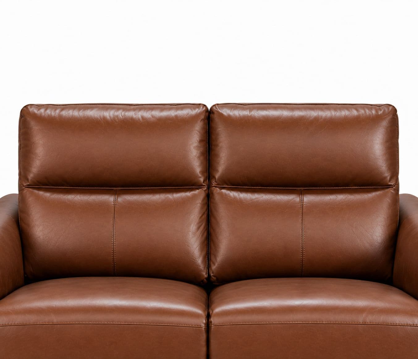 Image 7 for 3935- 3+2 Imported Sofa Set Electrical Recliner Seater -E-B1125-65 Brown Half Leather (WH)(HYD)