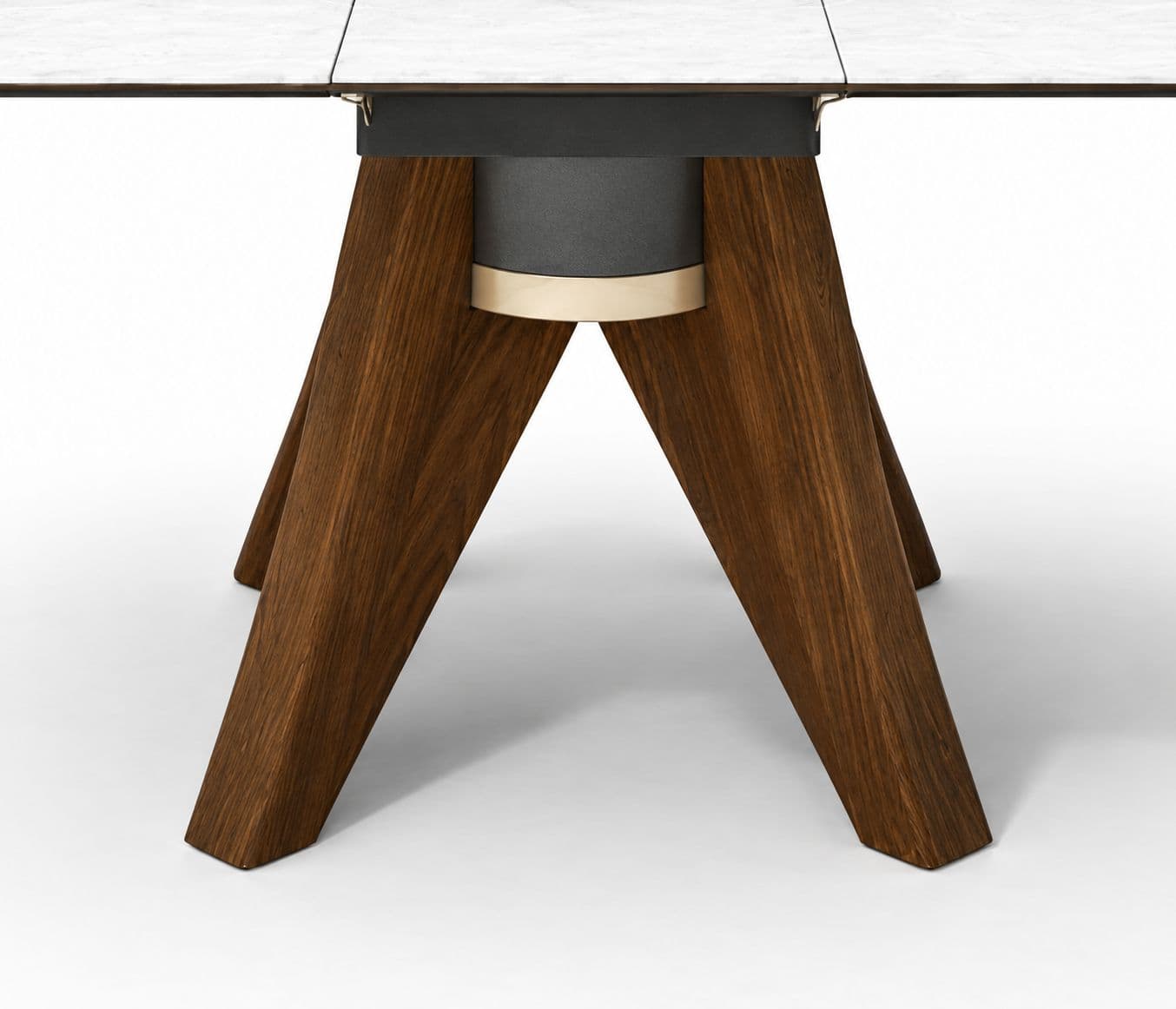 Image 4 for 662 Dining Table Artficial Stone Top And Density Board Base (WH)