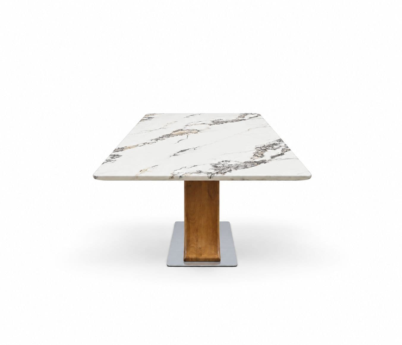Image 9 for 2482 Dining Table Marble Top (WH)
