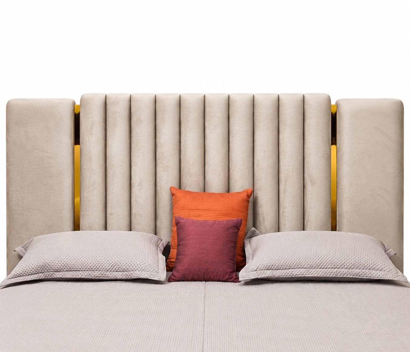 Image 4 for Exter King Size Hydraulic Bed With Suede Velvet