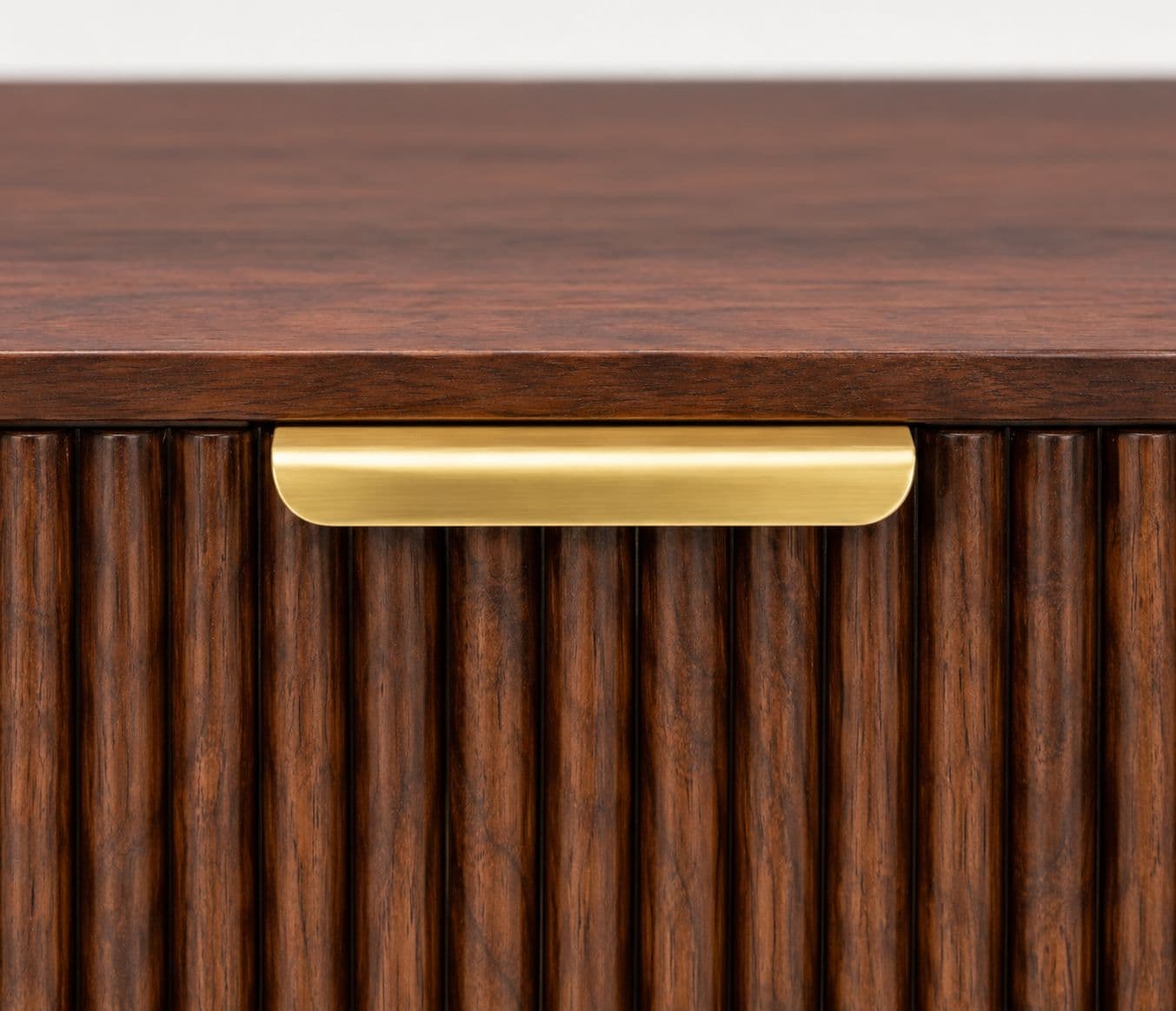 Image 4 for Fluted Console Table With Drawer (WF)