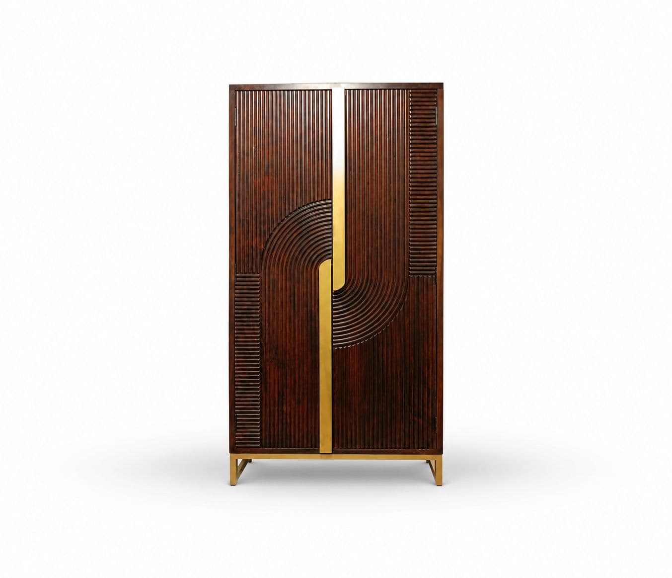 Image 4 for Fluted Wardrobe 2 Door (WF)