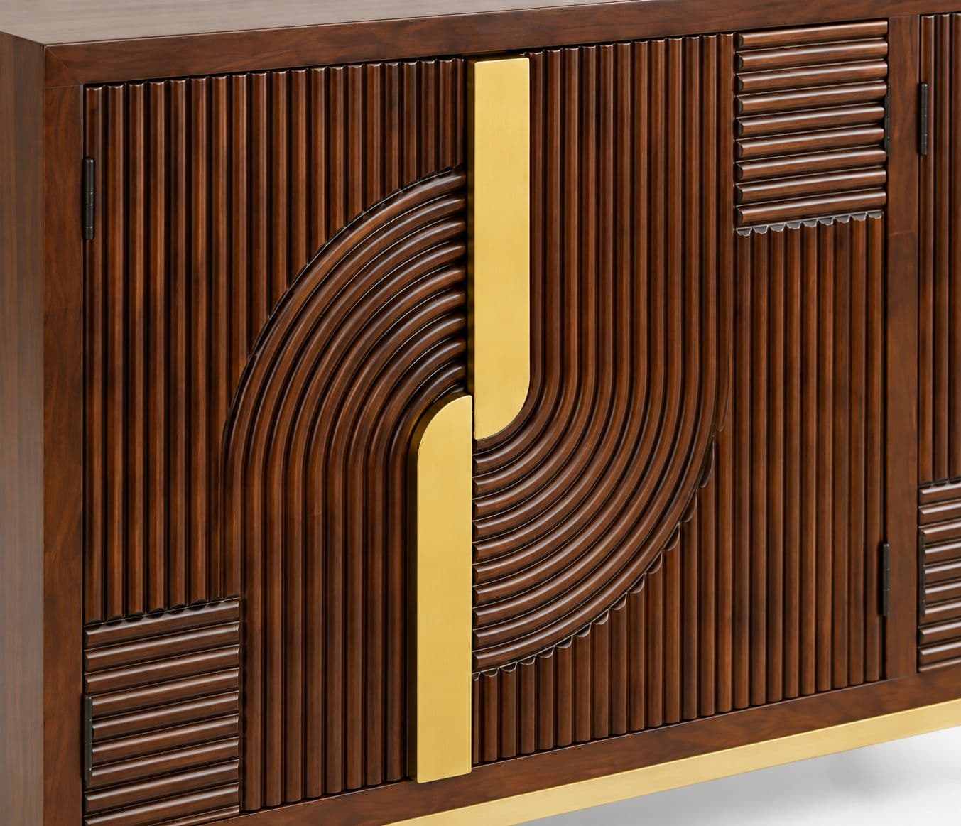 Image 6 for Fluted Side board With 4 Door (WF)