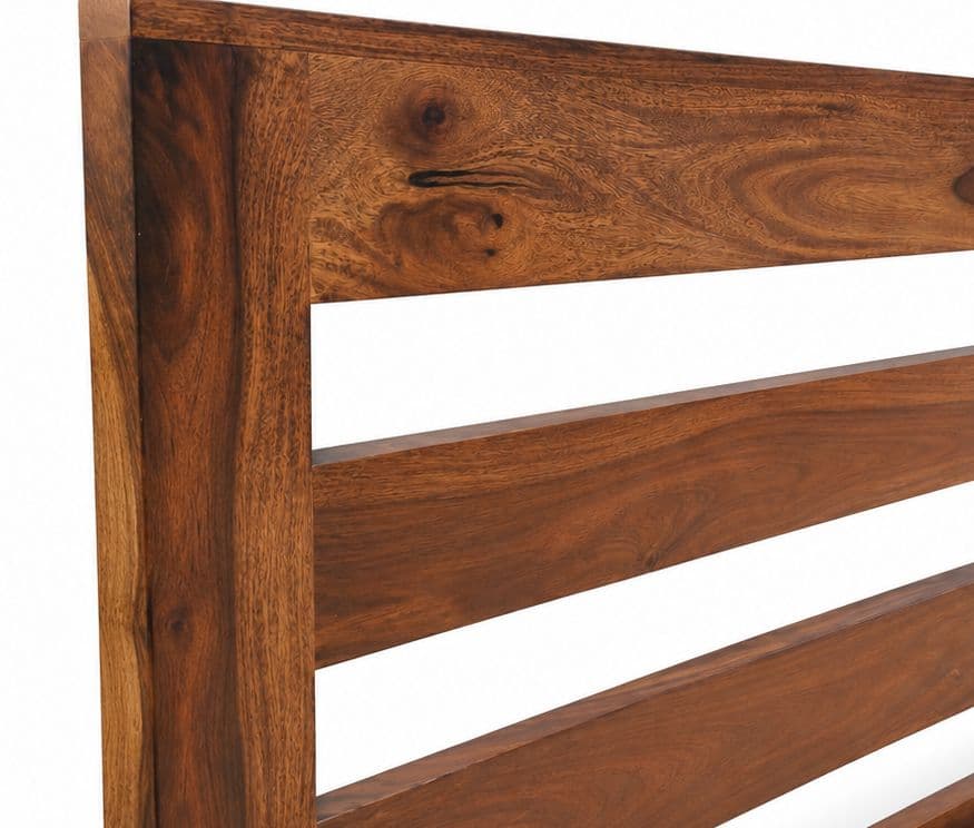 Image 8 for Horizontal Bed King Size Hydraulic Storage Cot Sheesham Wood (RCH RF)(BTM)(EC)(KORA)