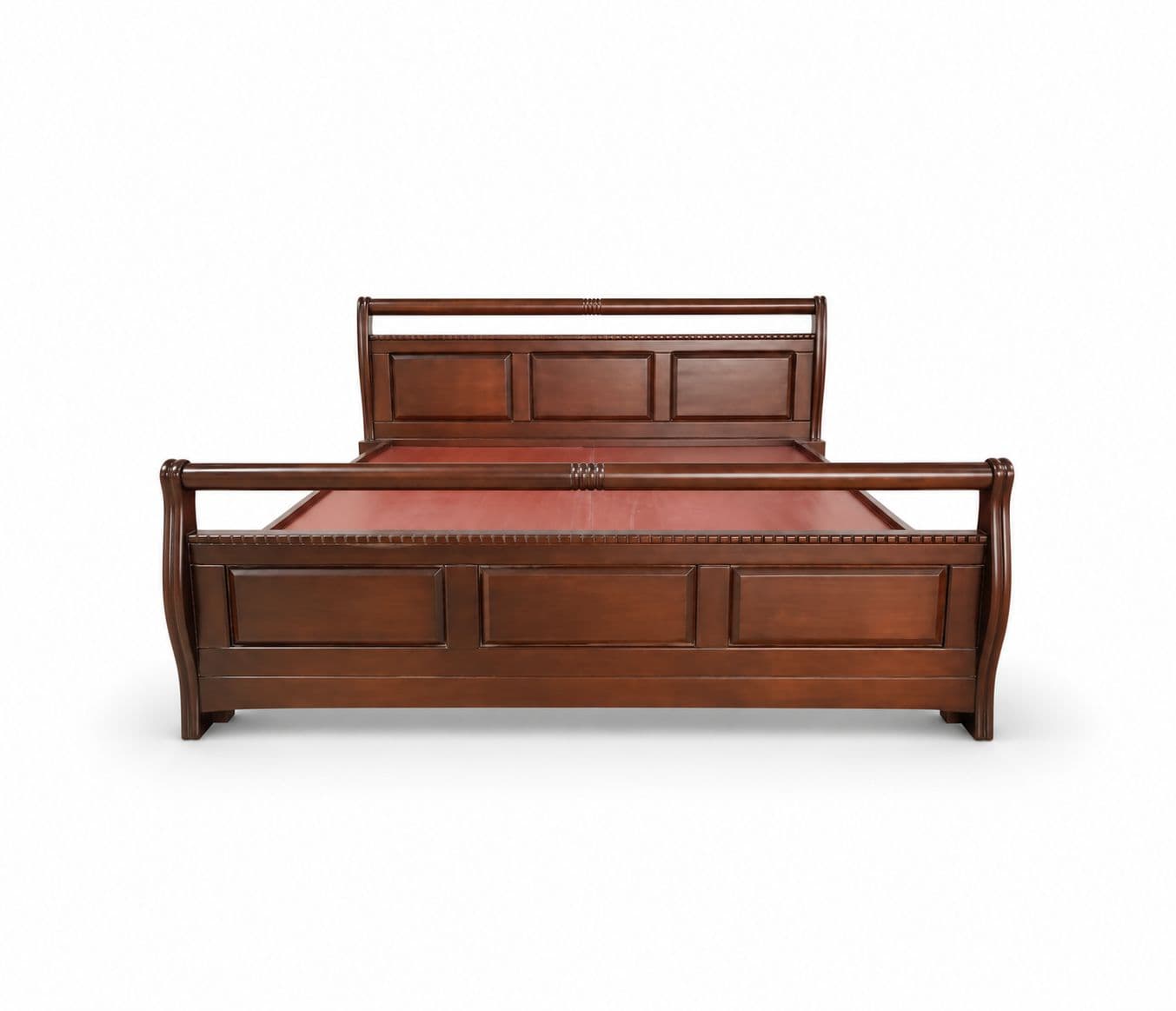 Image 4 for Almond Bed King Without Storage (WH)