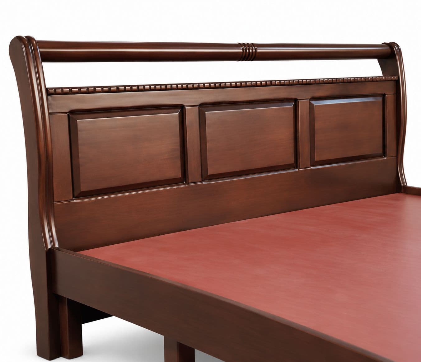 Image 6 for Almond Bed King Without Storage (WH)