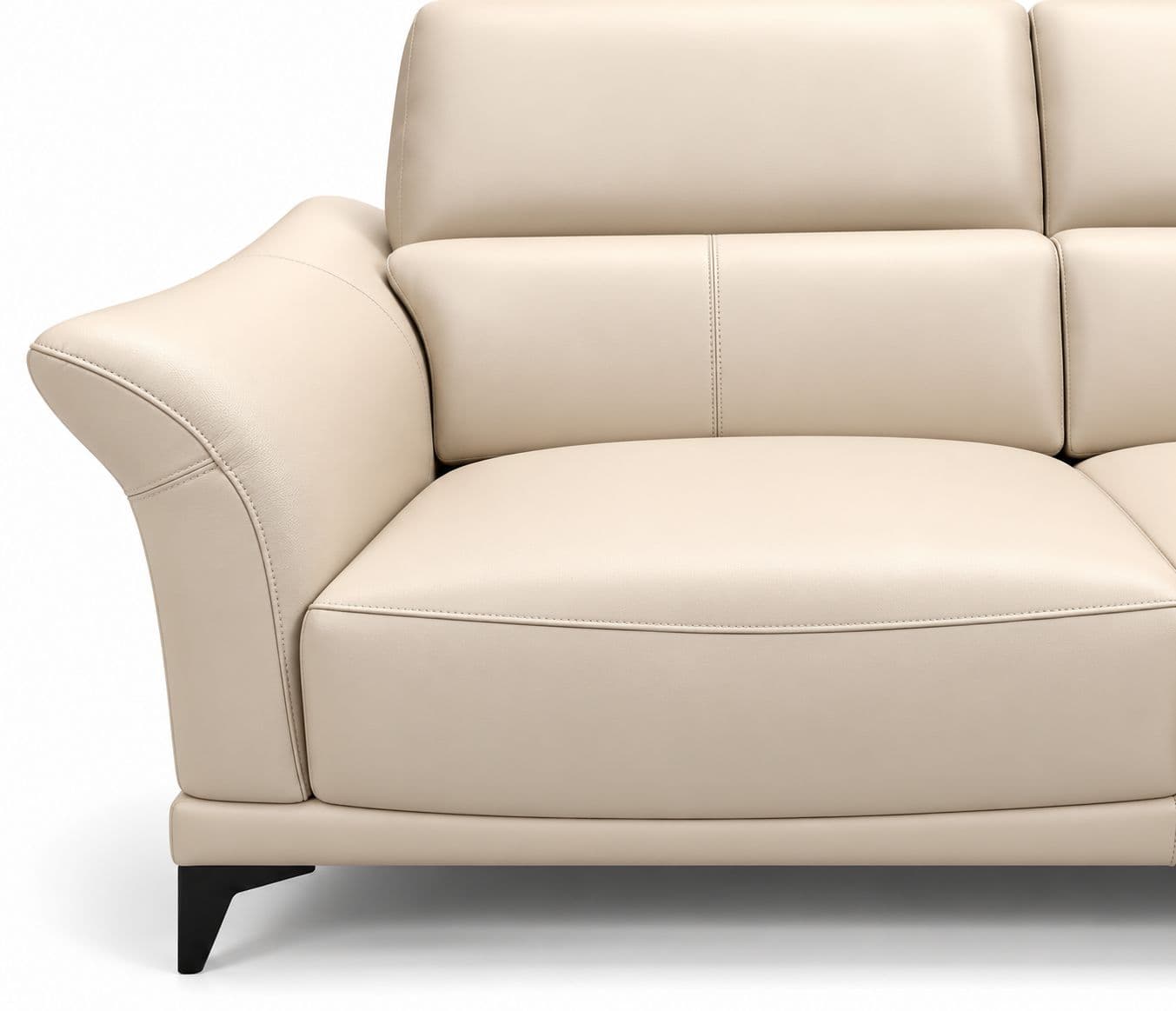 Image 16 for Topaz Sofa Set 3+2 Seater Fabric With Solid Neem Wood