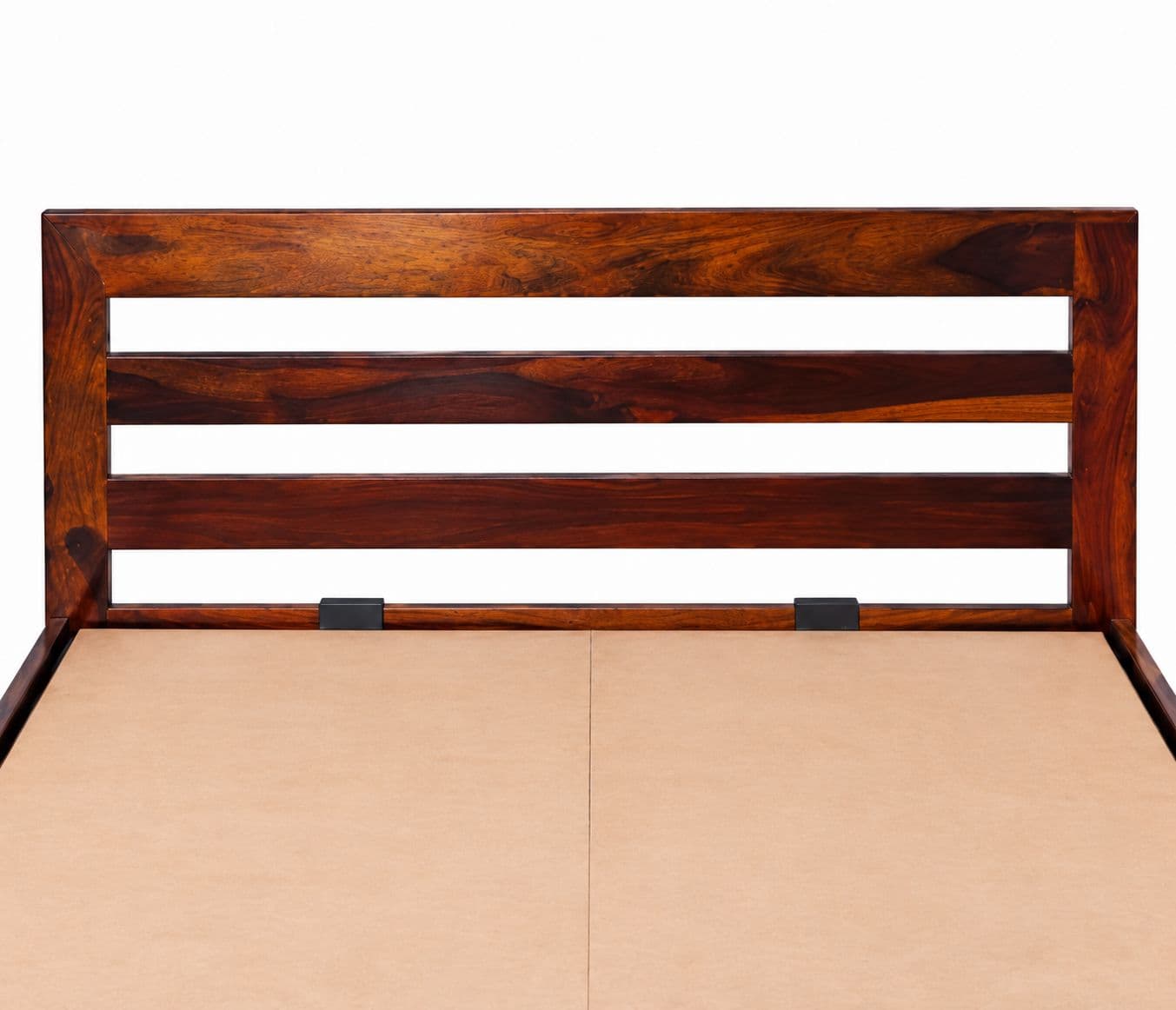 Image 4 for Horizontal Bed King Size Hydraulic Storage Cot Sheesham Wood (RCH RF)(BTM)(EC)(KORA)