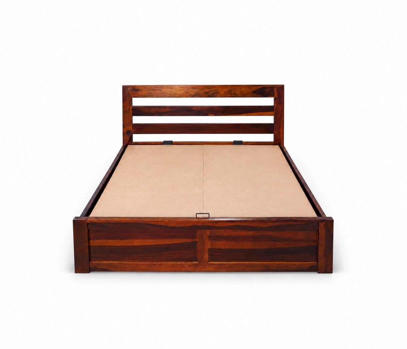 Image 3 for Horizontal Bed King Size Hydraulic Storage Cot Sheesham Wood (RCH RF)(BTM)(EC)(KORA)