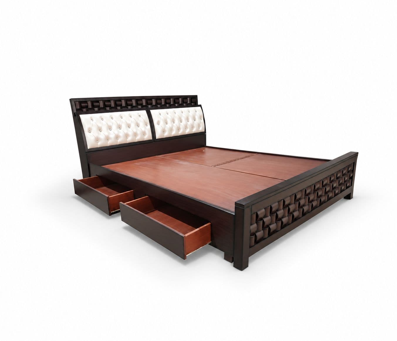 Image 3 for Boston Cot King Size With Regular Storage (WH)
