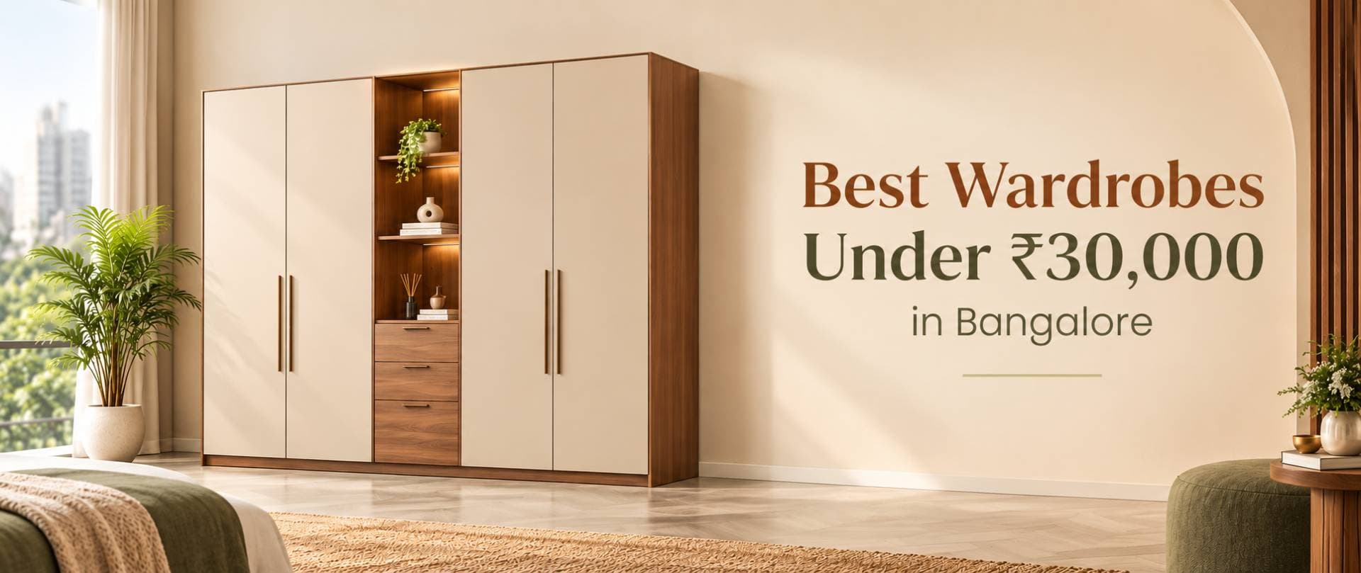 Best Wardrobe Shop in Bangalore | Stylish & Spacious | Looking Good Furniture