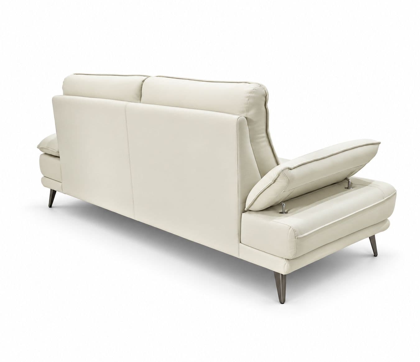 Image 8 for ZM958 2 Seater Sofa Half Leather -2S-59124 Off White