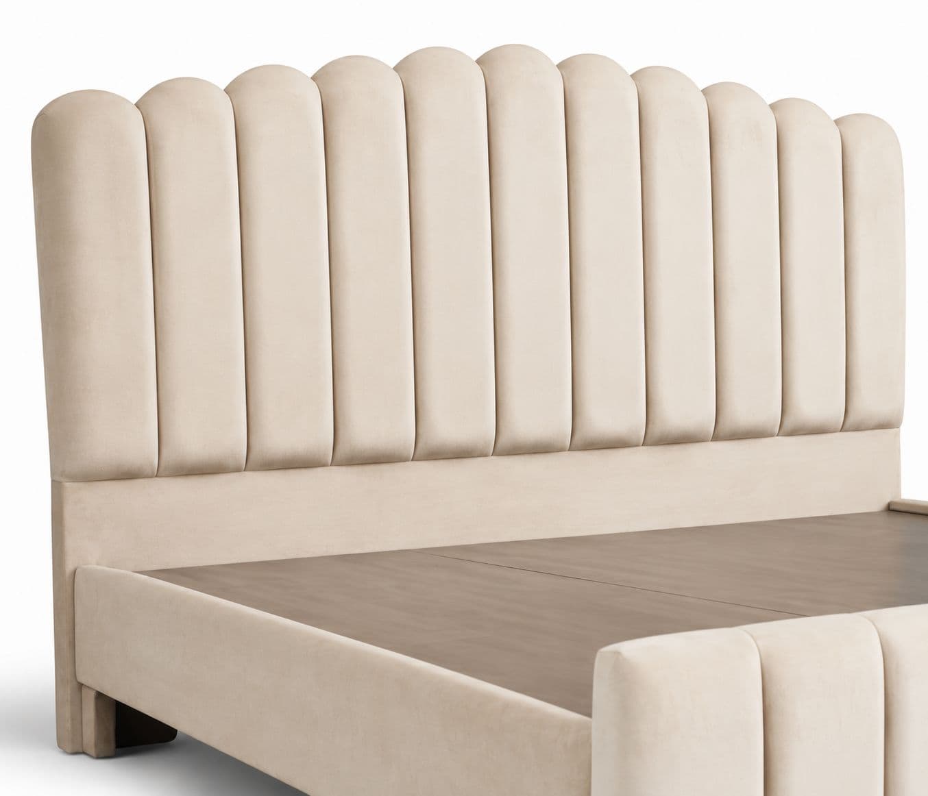 Image 6 for Crown Cot King Size Without Storage (WH)