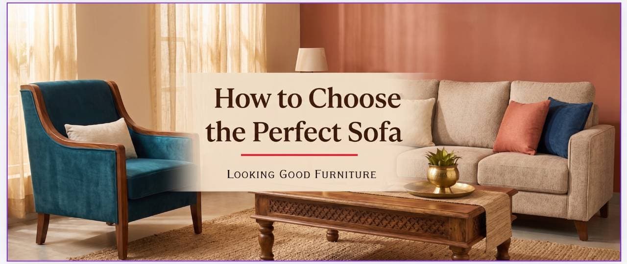 How to Choose the Perfect Sofa | Looking Good Furniture