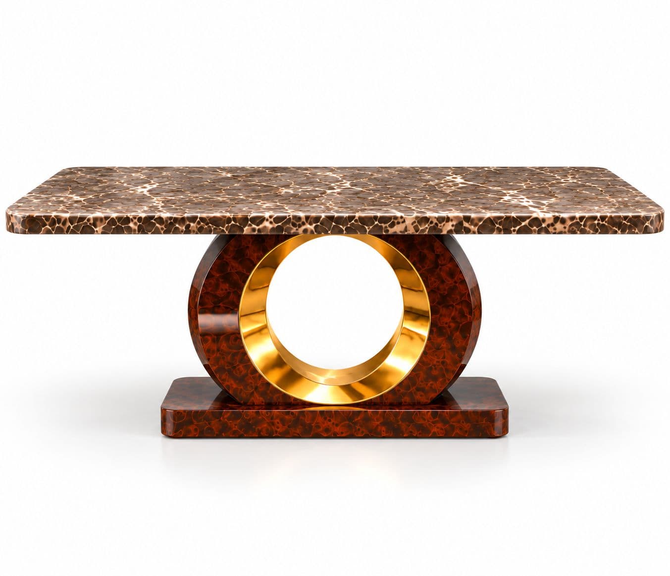 Image 13 for M04 Dining Full Set 1+6 Seater Marble Top With C01 Chairs And B02 Base (PKJ)
