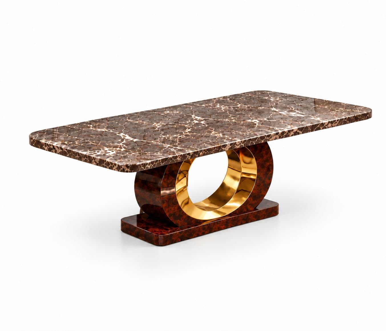 Image 15 for M04 Dining Full Set 1+6 Seater Marble Top With C01 Chairs And B02 Base (PKJ)
