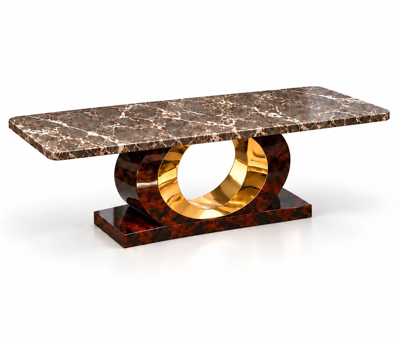 Image 16 for M04 Dining Full Set 1+6 Seater Marble Top With C01 Chairs And B02 Base (PKJ)