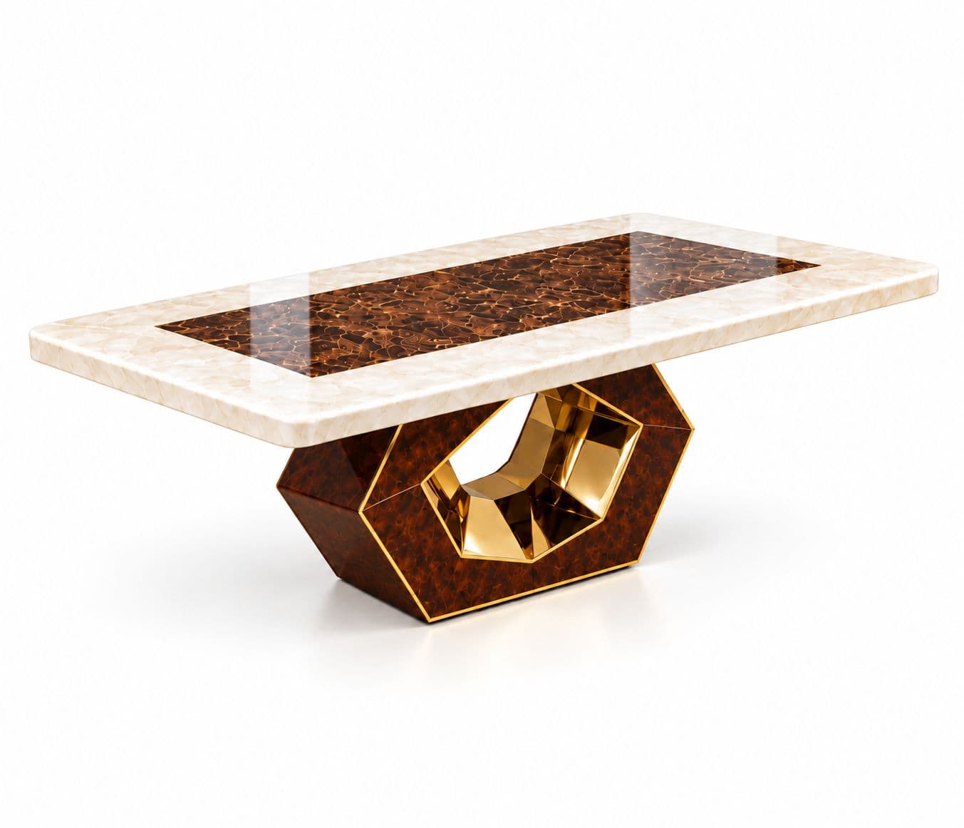 Image 12 for M12 Dining Full Set 1+6 Seater Marble Top With C11 Chairs And B13 Base (PKJ)