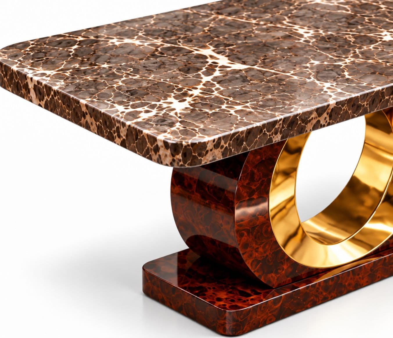 Image 17 for M04 Dining Full Set 1+6 Seater Marble Top With C01 Chairs And B02 Base (PKJ)