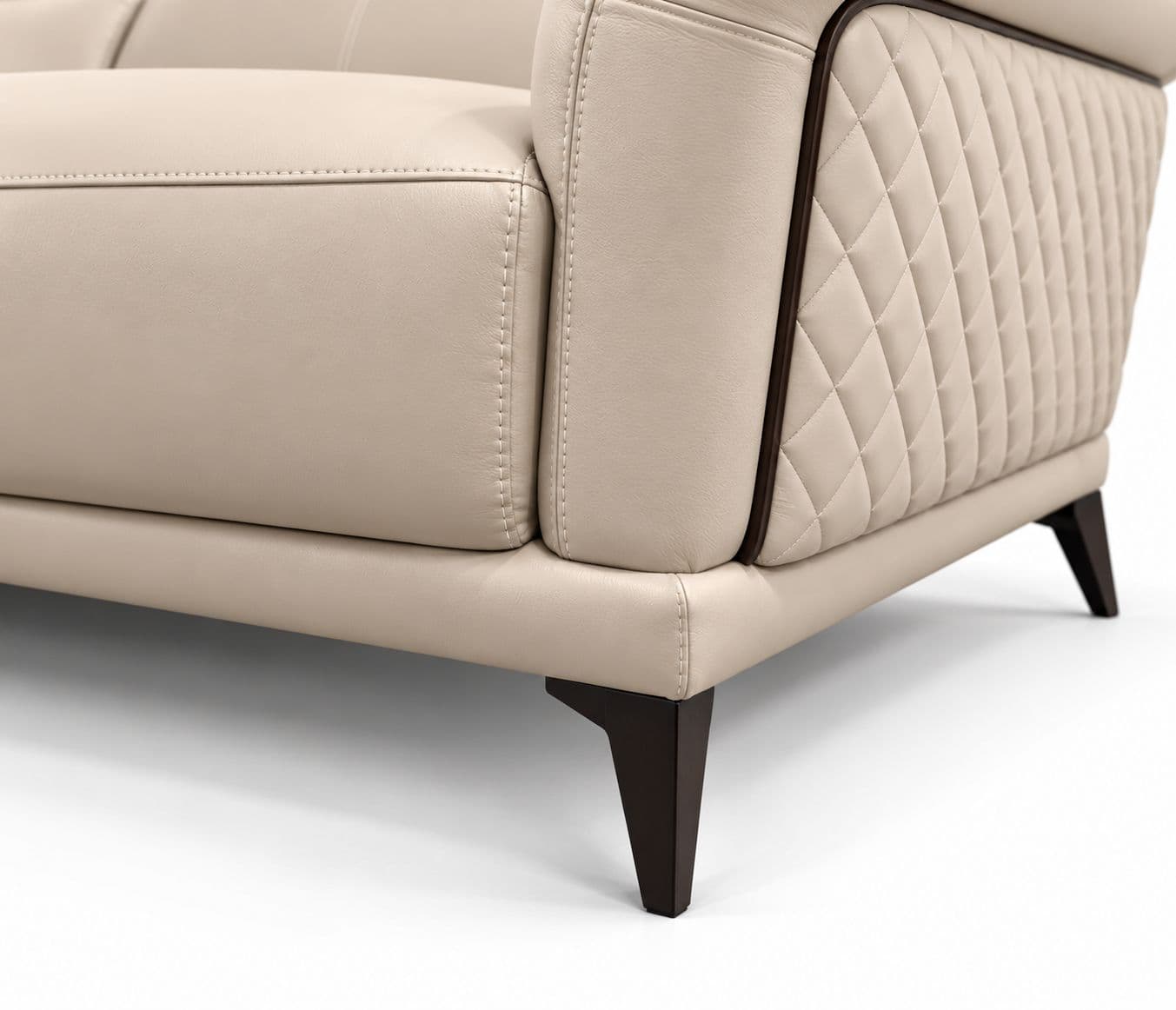 Image 7 for Topaz Sofa Set 3+2 Seater Fabric With Solid Neem Wood