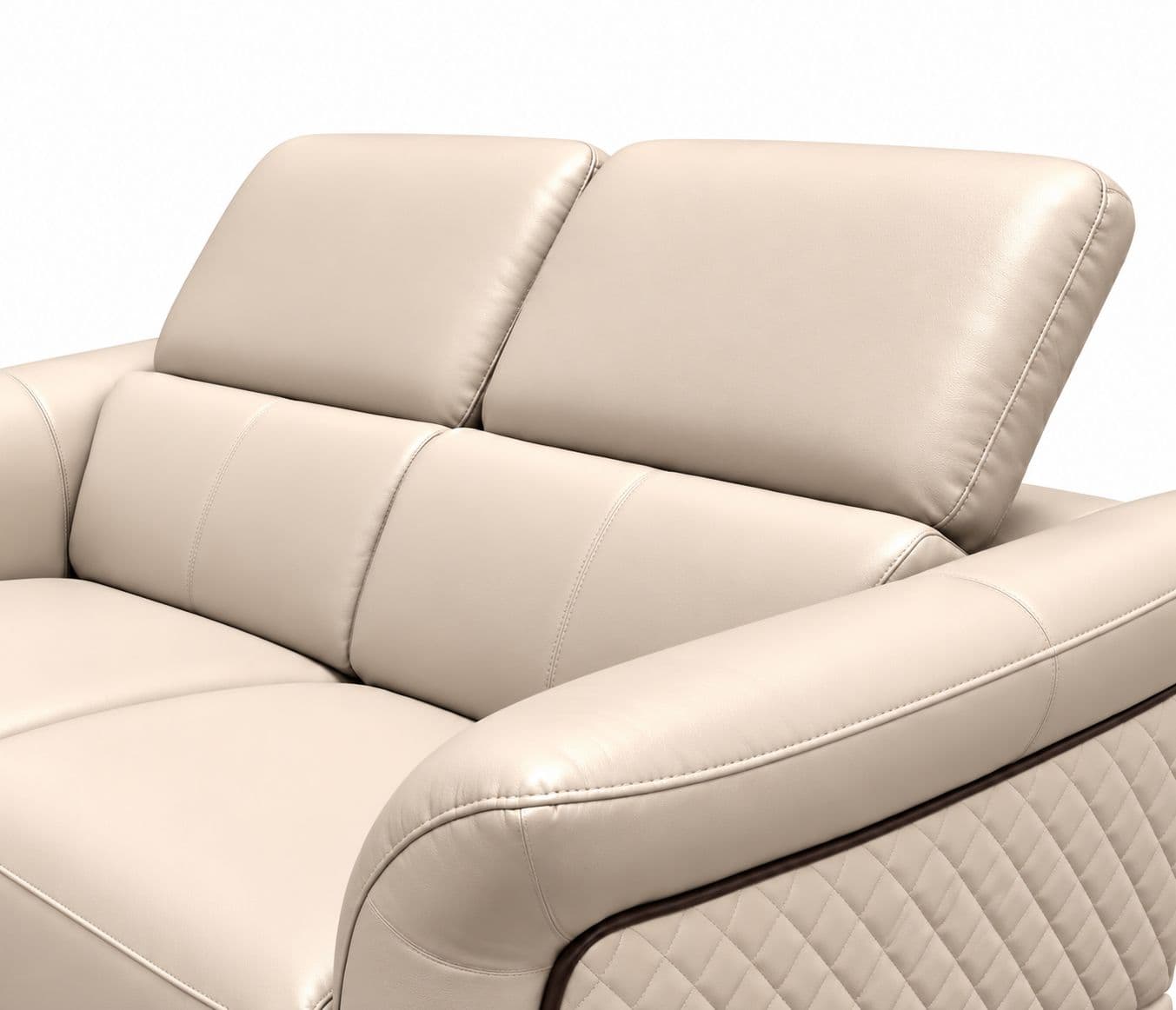 Image 13 for Topaz Sofa Set 3+2 Seater Fabric With Solid Neem Wood
