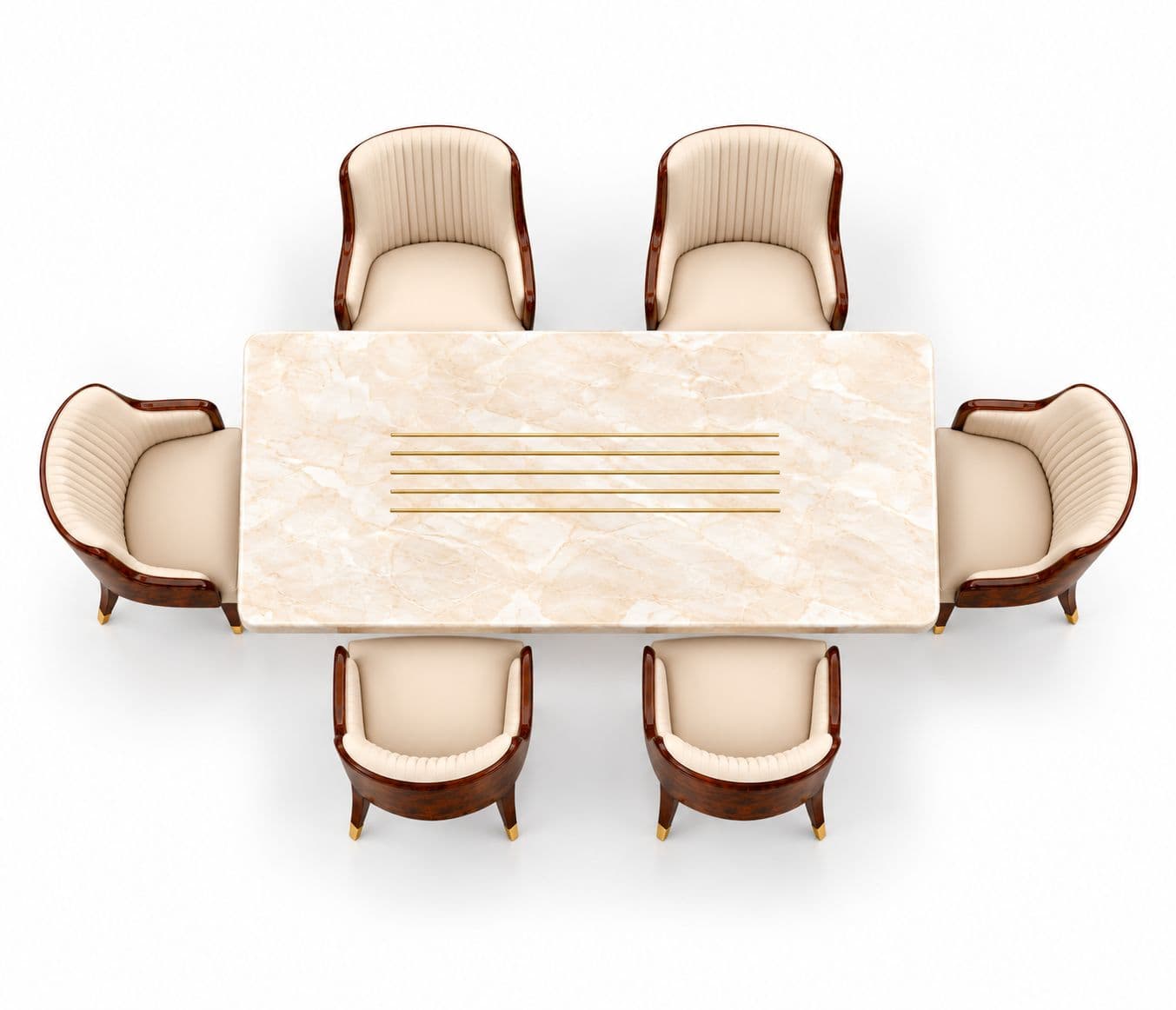 Image 5 for M13 C02 Dining Set 1+6 Seater