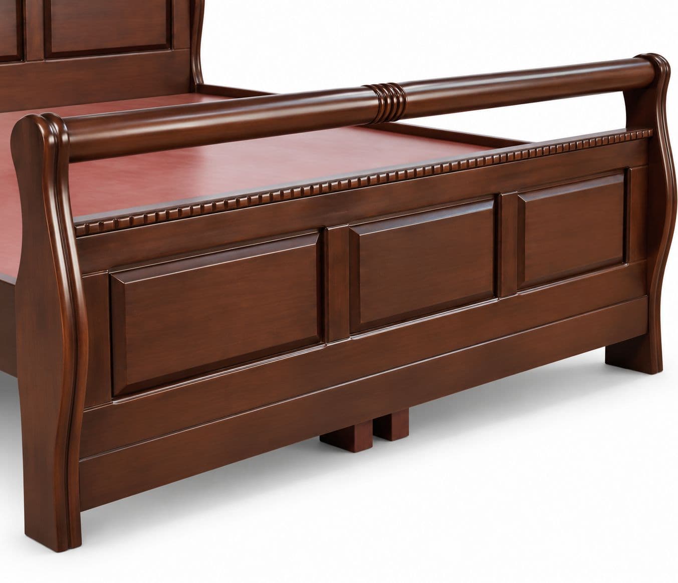 Image 7 for Almond Bed King Without Storage (WH)