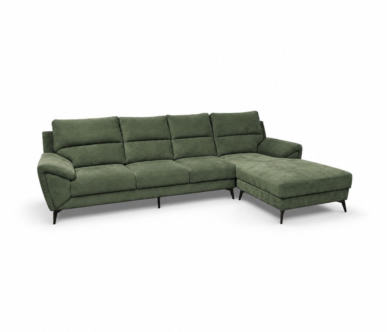 Image 7 for Verde 3+Lounger With Cotton linen Fabric (BTM OTD)