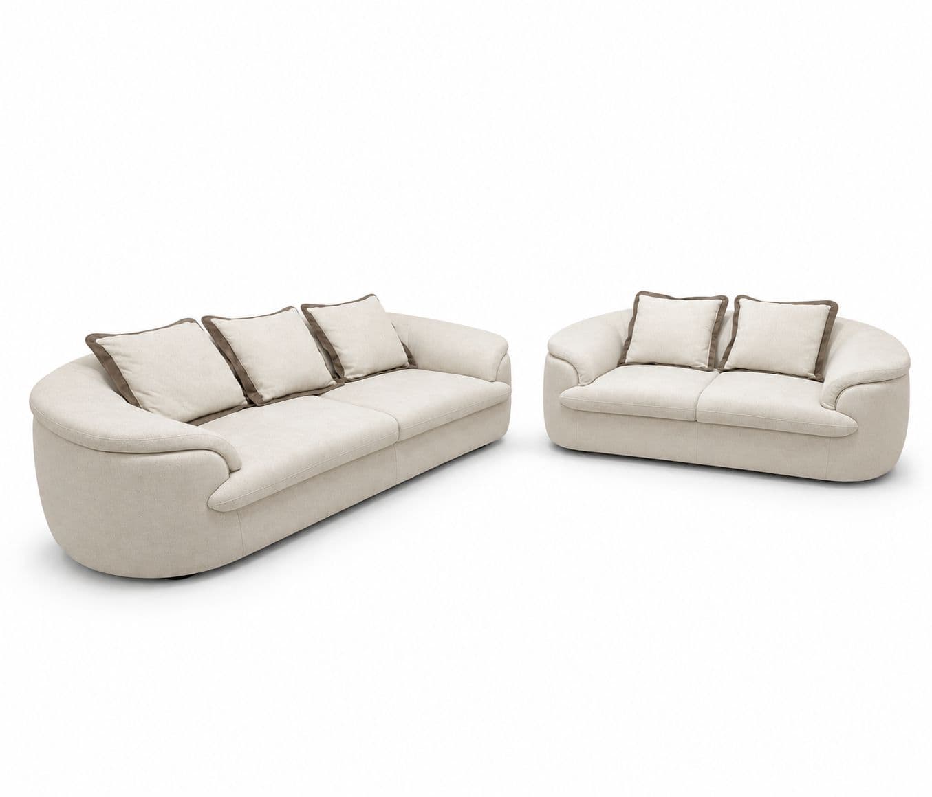 Image 4 for Elara Sofa 3+2 Seater With Boucle Fabric (BWD OTD)