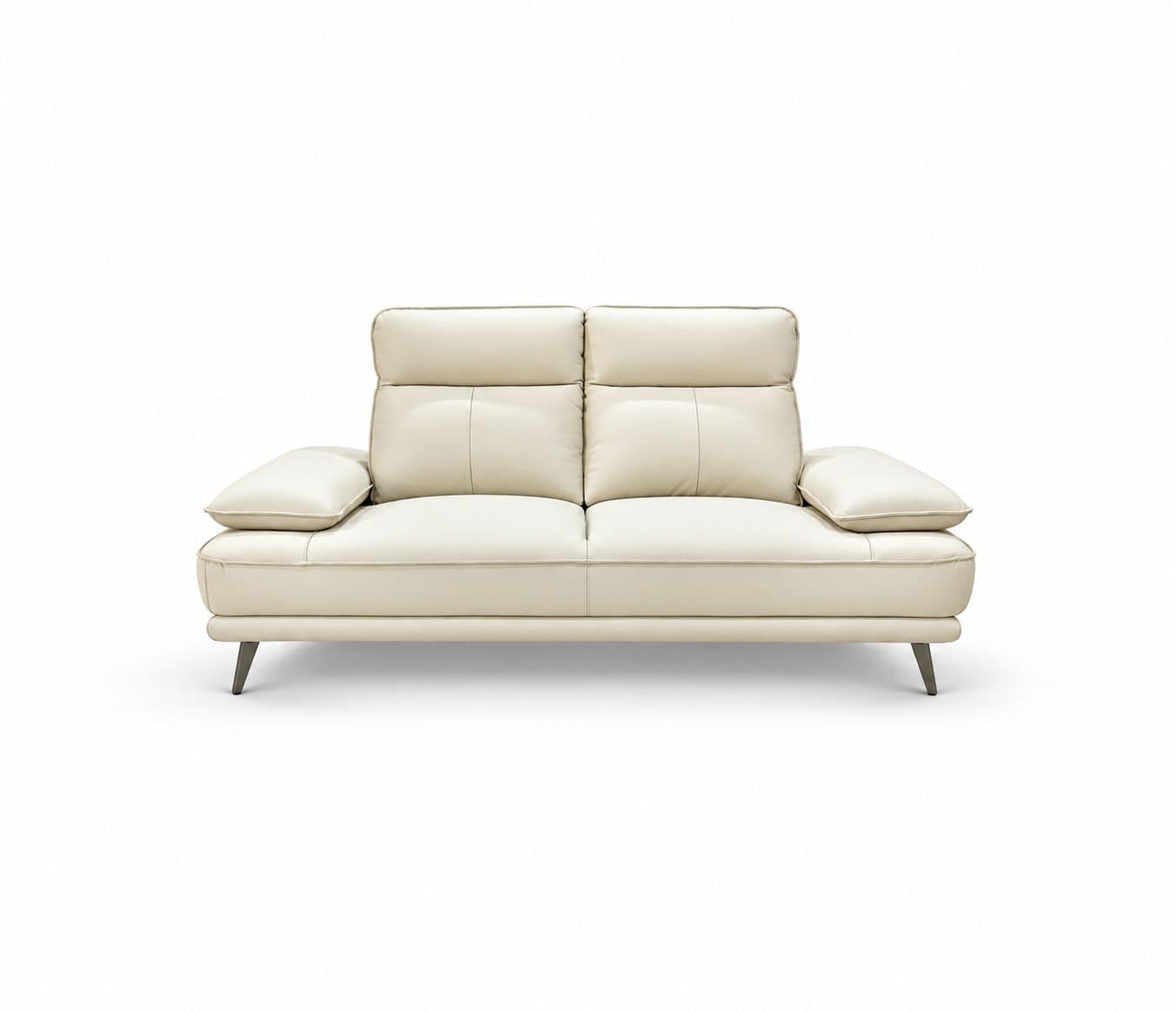 Image 3 for ZM958 2 Seater Sofa Half Leather -2S-59124 Off White