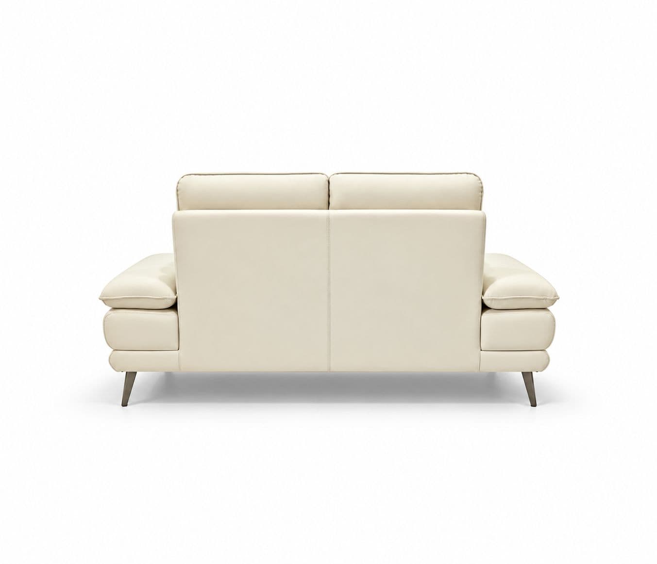 Image 10 for ZM958 2 Seater Sofa Half Leather -2S-59124 Off White