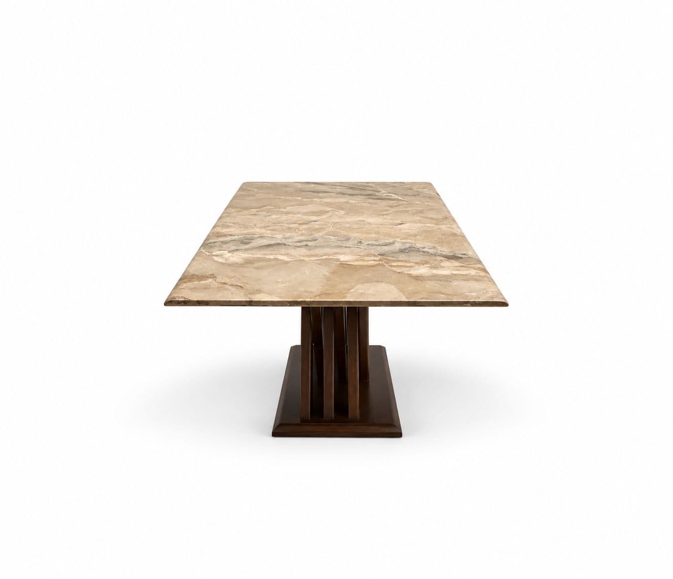 Image 16 for Dining Set 1+6 Seater Ash Wood And Composite Marble Top 33/DC Ash 381 (BSK OTD)