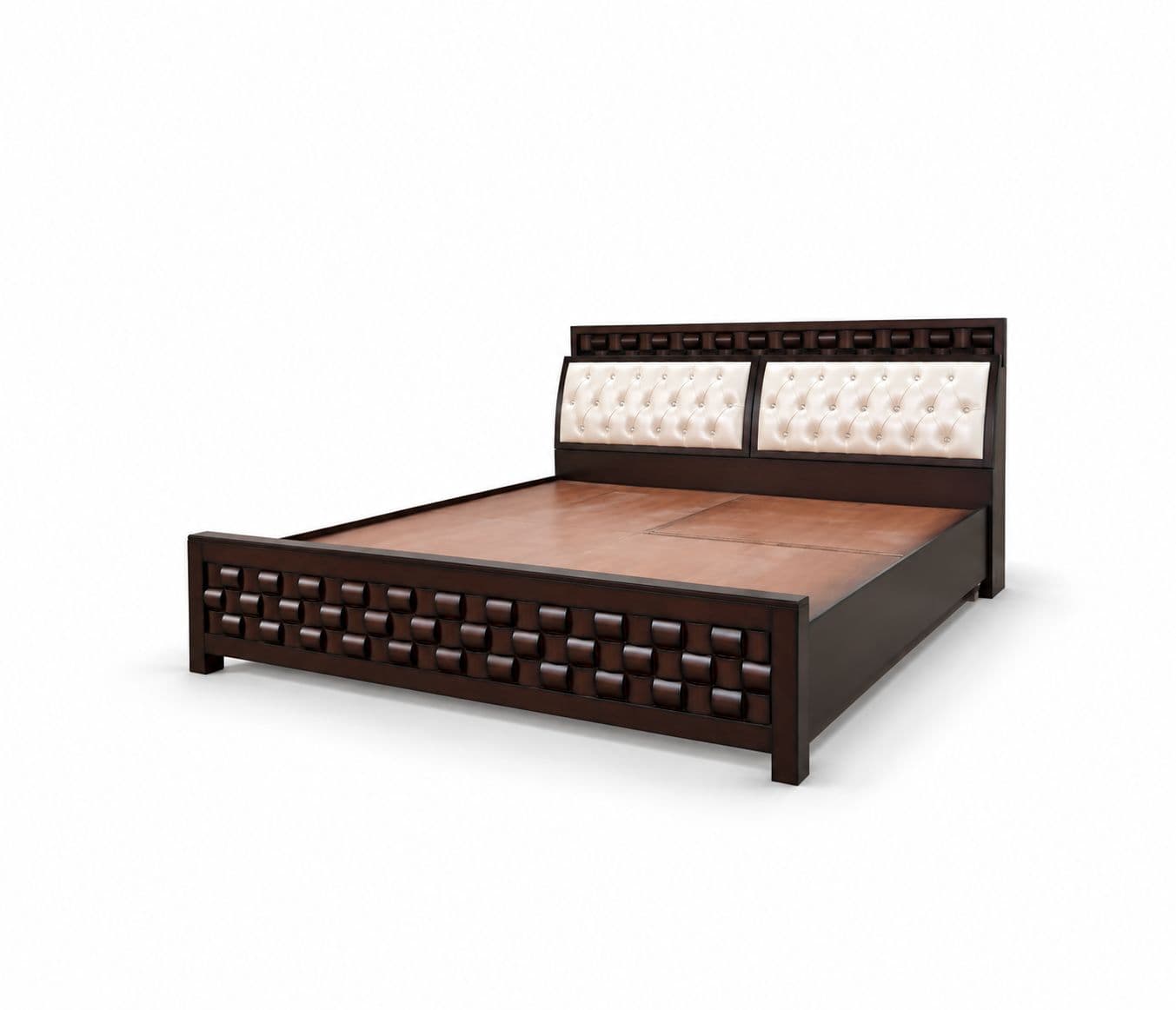 Image 9 for Boston Cot King Size With Regular Storage (WH)