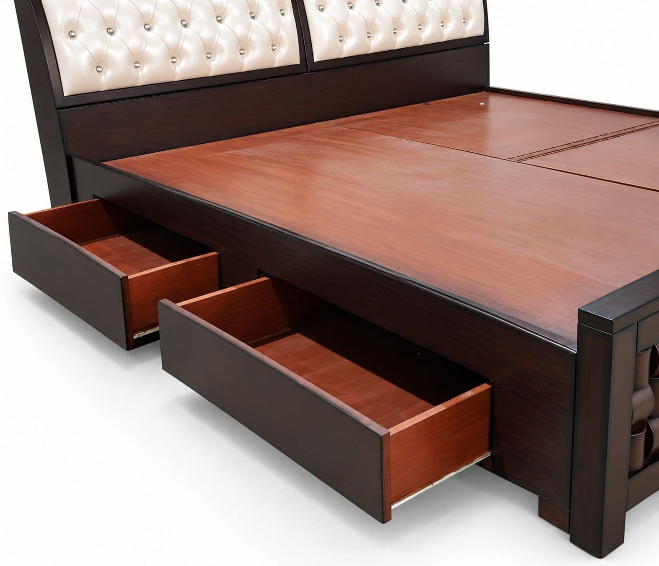 Image 8 for Boston Cot King Size With Regular Storage (WH)
