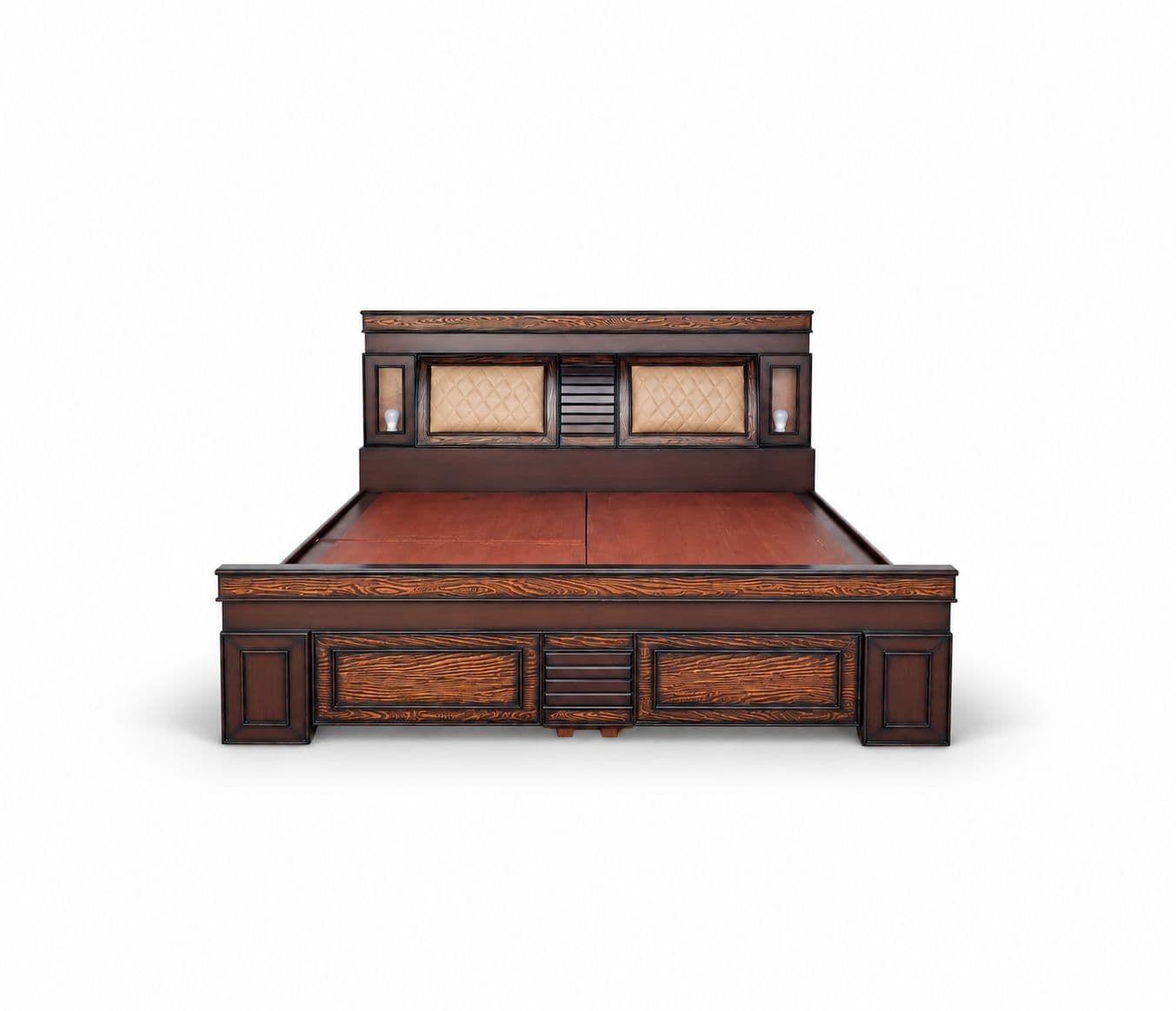Image 3 for Light Cot King Size With Regular Storage (WH)