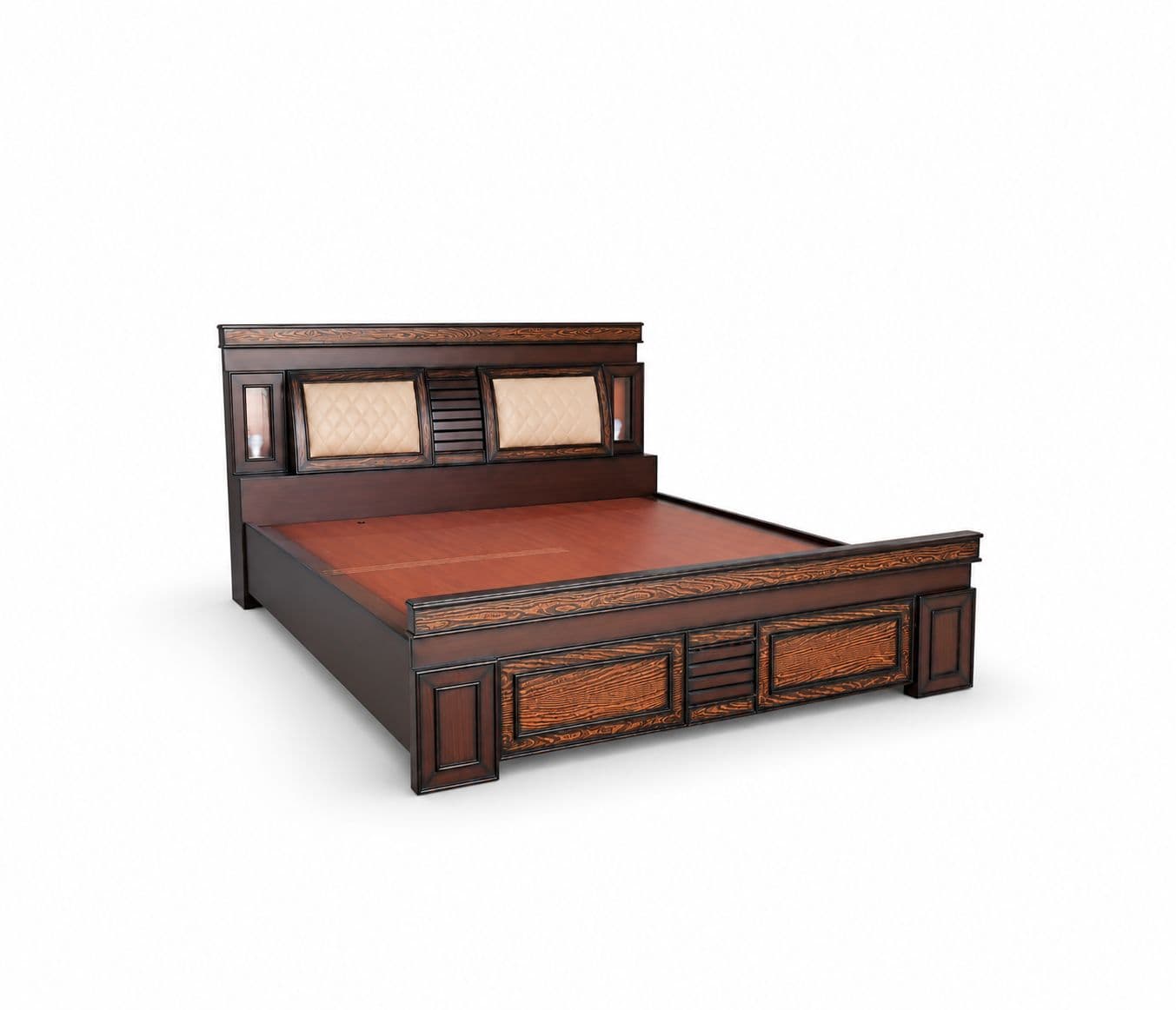 Image 5 for Light Cot King Size With Regular Storage (WH)