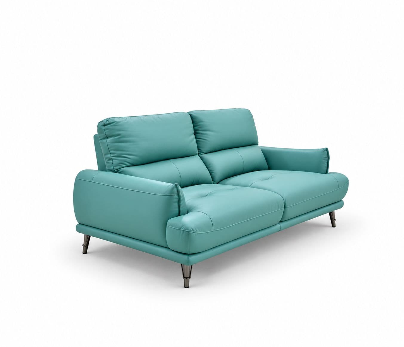 Image 5 for ZM977-Sofa 2 Seater Static -ZY-01 Green Half Leather (WH)