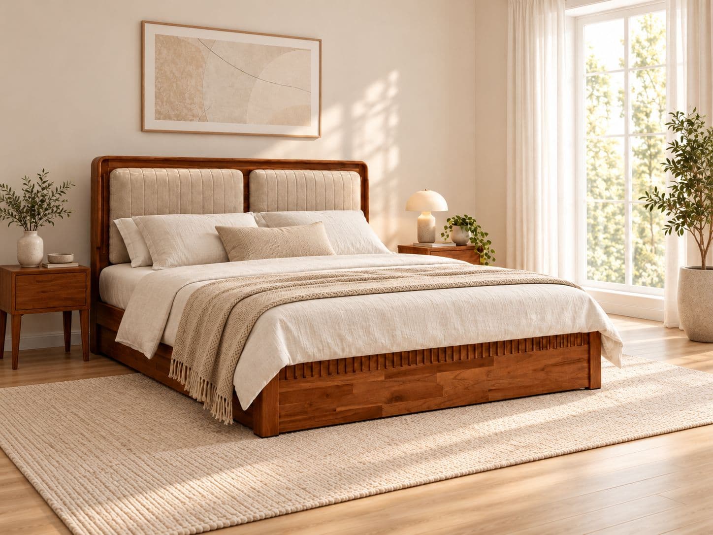 Imperium Eterno Queen Size With Box Storage (KORA)(BTM)