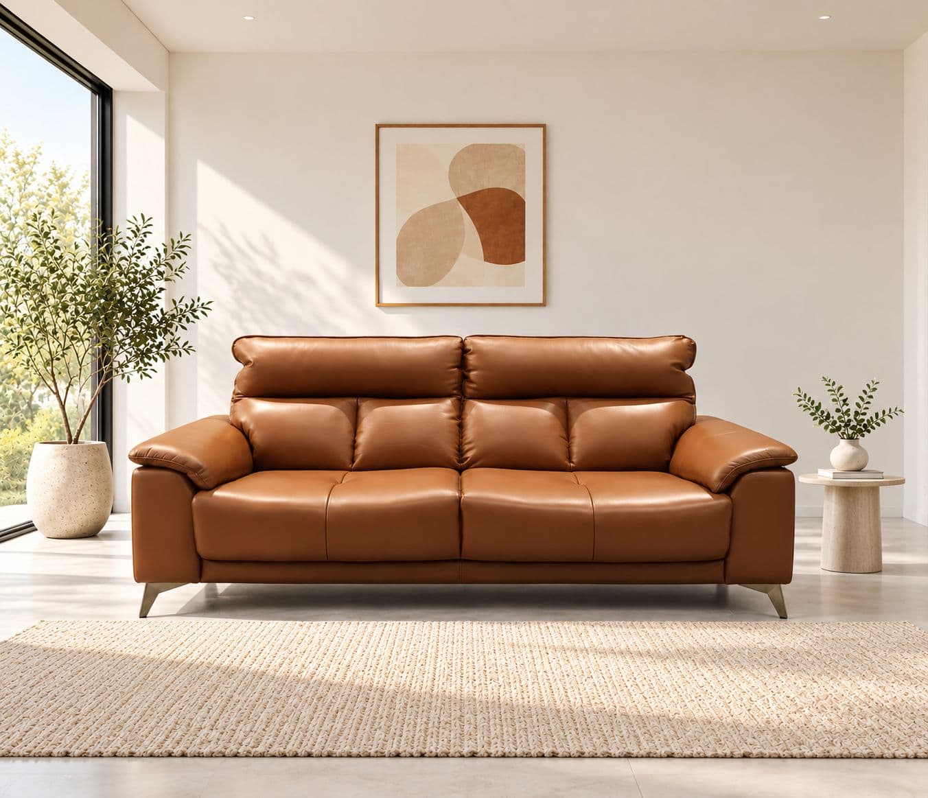 Image 1 for ZM983 Sofa 3 Seater Pure Body Touch Leather