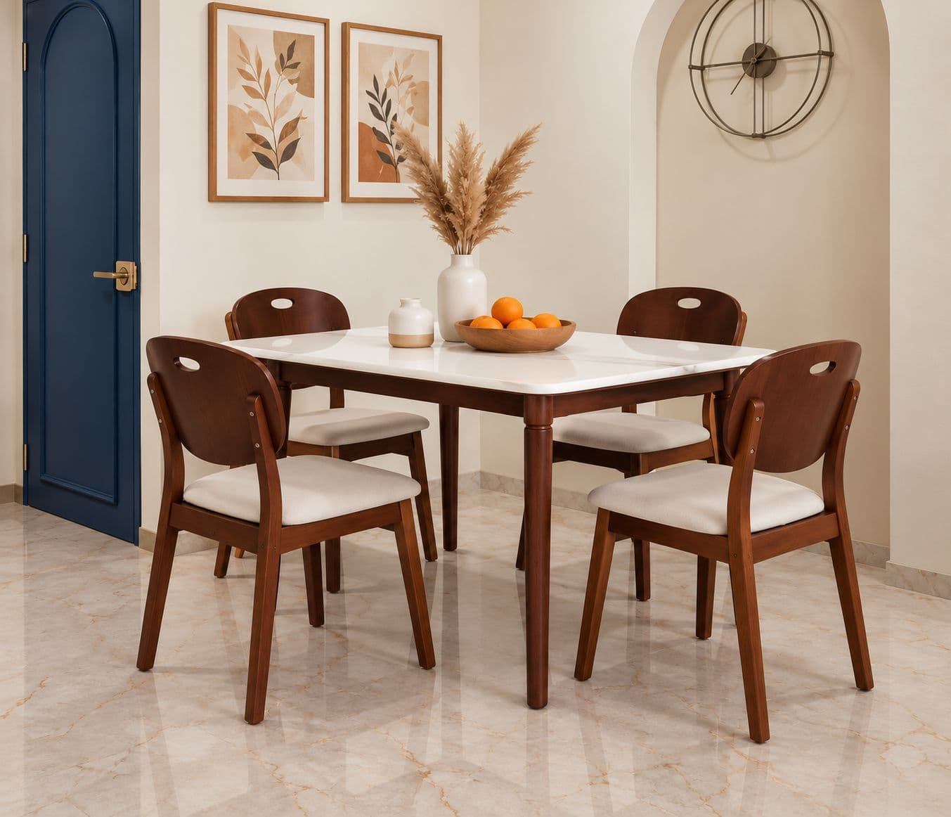 Image 1 for Imported 4 Seater Dining Set -MDF 338 (BTM)(HYD)