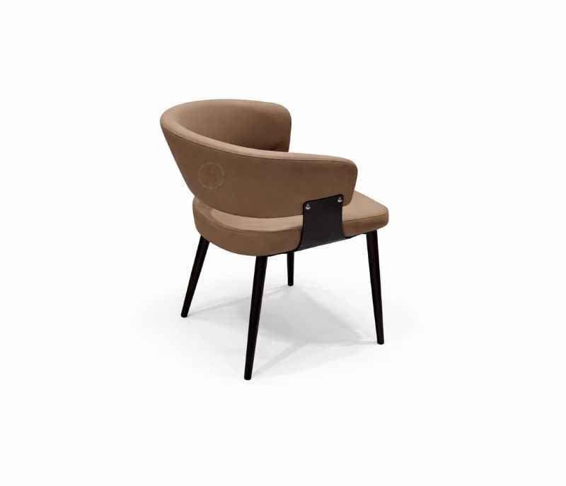 Image 6 for DINING TABLE 657+ DINING CHAIR Y173 Marble Top With Metal Base Support 1+6 Seater (HYD)