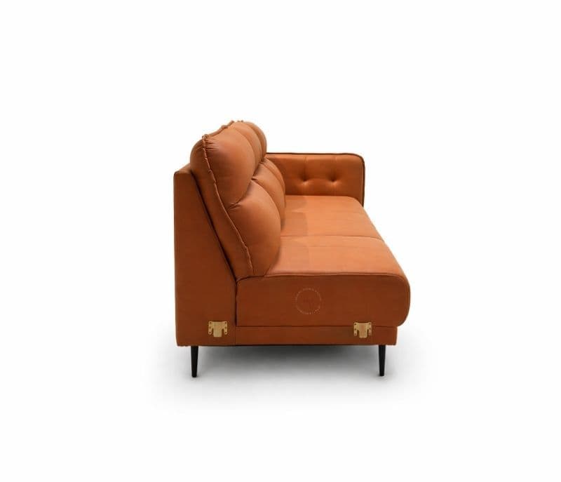 Image 10 for Austin Sofa 3+Lounger Suede Fabric (BTM OTD)