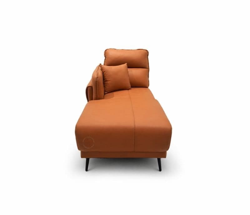 Image 11 for Austin Sofa 3+Lounger Suede Fabric (BTM OTD)