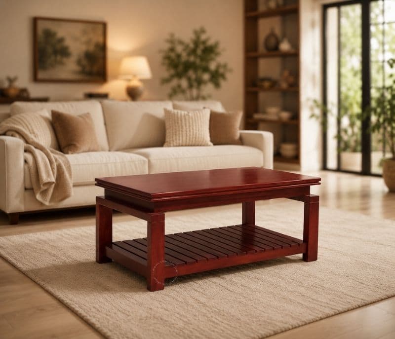 Image 3 for Glanza Center Table Rubber Wood
